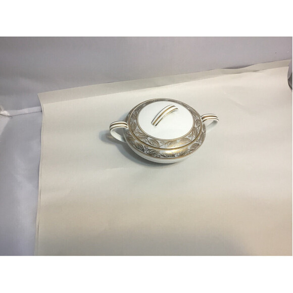 Noritake Greta 5272 Covered Sugar Bowl - Picture 1 of 4